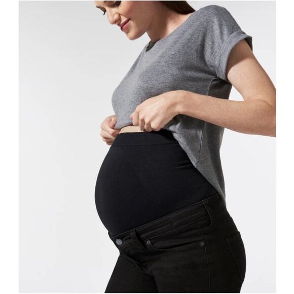 Blanqi Black Postpartum Support Skinny Jeans NWOT Size 2 - Picture 3 of 15